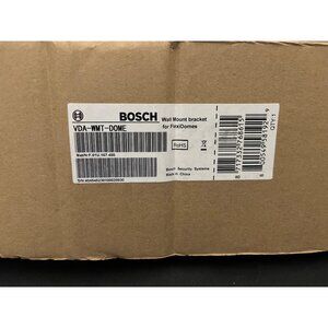 Bosch FlexiDomes Wall & Pipe Mounts For Exterior Security Camera New in Open Box